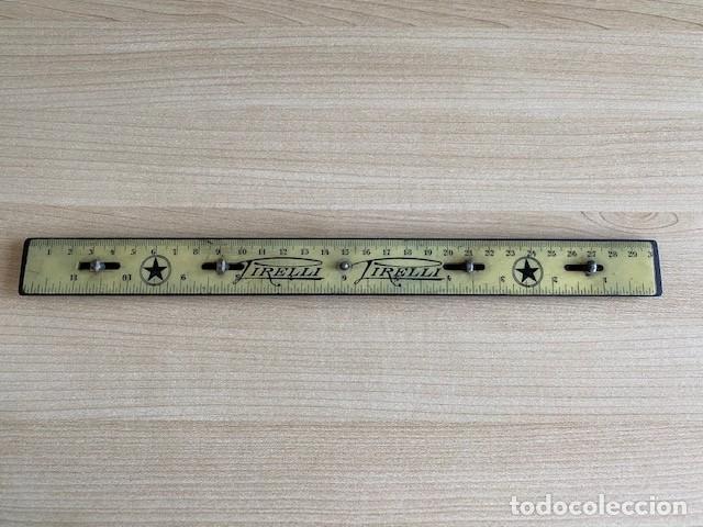 Antig&uuml;edades: REGLA PIRELLI FLEXIBLE A&Ntilde;OS 50-60 - Foto 1