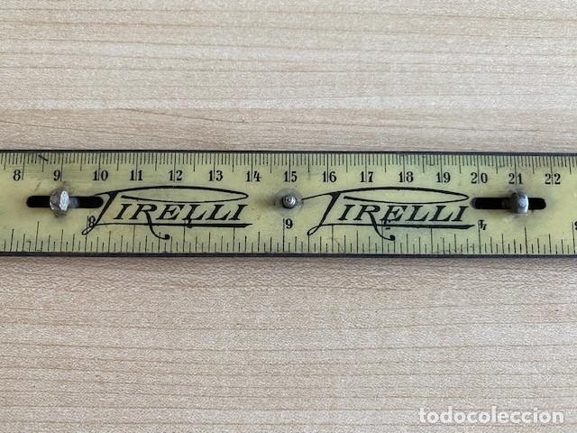 Antig&uuml;edades: REGLA PIRELLI FLEXIBLE A&Ntilde;OS 50-60 - Foto 4