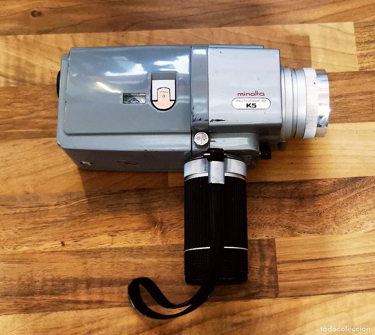 Antig&uuml;edades: VIDEOCAMARA SUPER 8 MM MINOLTA AUTOPAK-8 K5 - Foto 1
