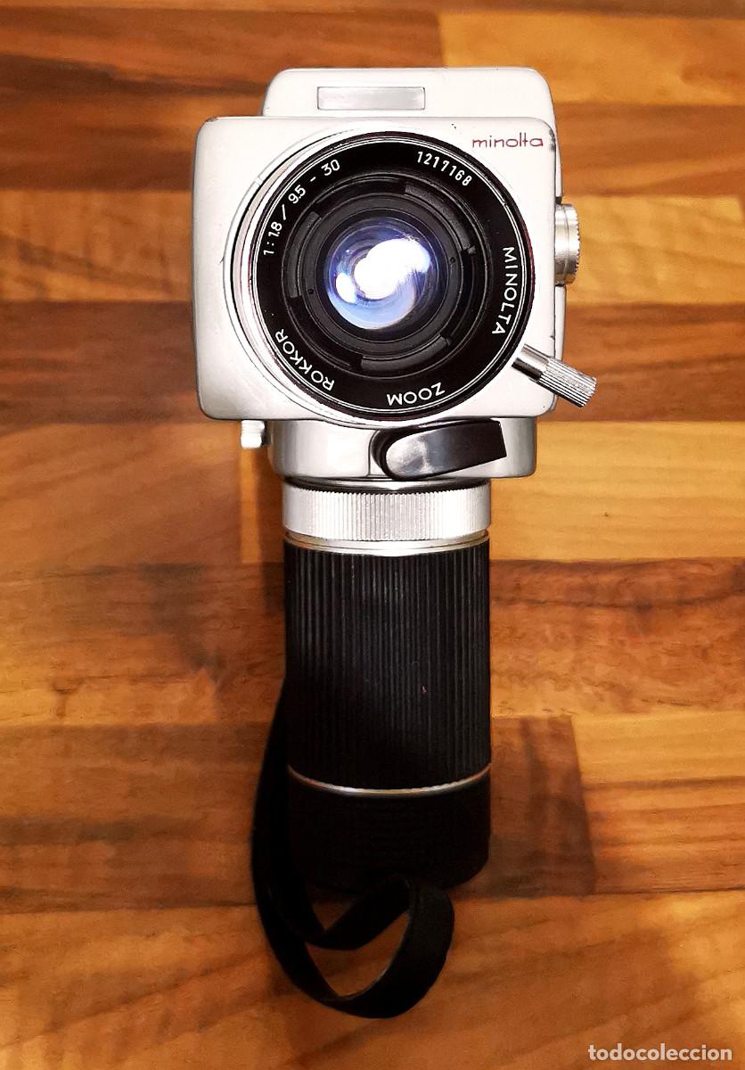 Antig&uuml;edades: VIDEOCAMARA SUPER 8 MM MINOLTA AUTOPAK-8 K5 - Foto 3