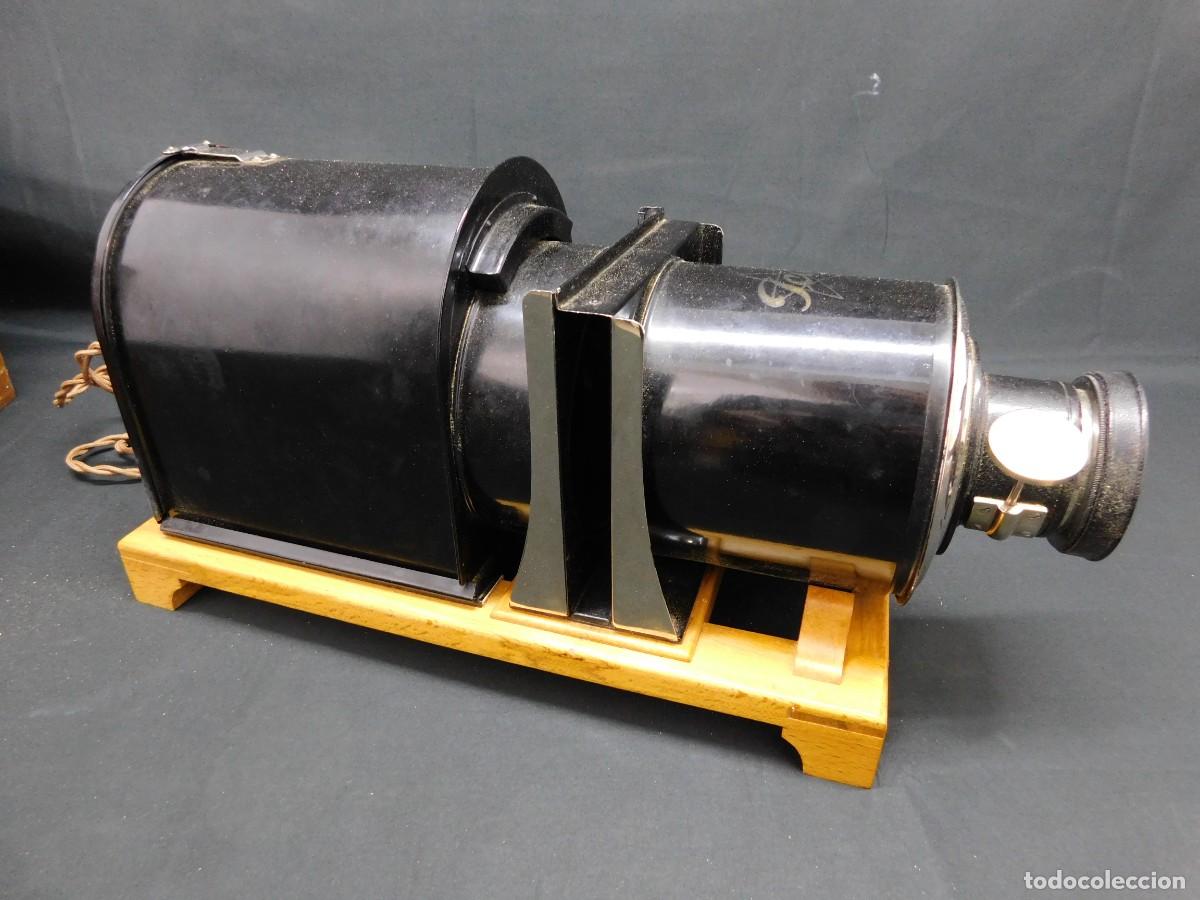 Antig&uuml;edades: LINTERNA M&Aacute;GICA - PROYECTOR ALEM&Aacute;N - ICA DRESDEN - Foto 1