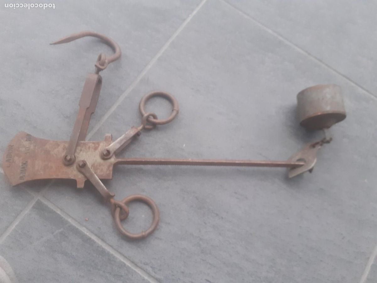 Antig&uuml;edades: Romana para 10 kilos - Foto 2