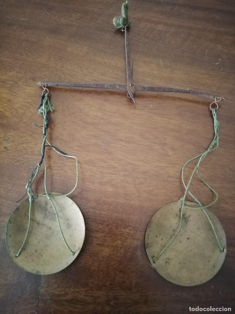 Antig&uuml;edades: Balanza de platero. Ver descripci&oacute;n. - Foto 14