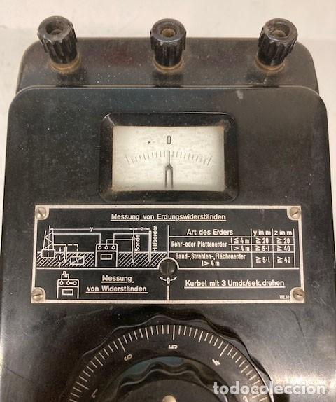 Antig&uuml;edades: Medidor de aislamientos SIEMENS - Foto 2