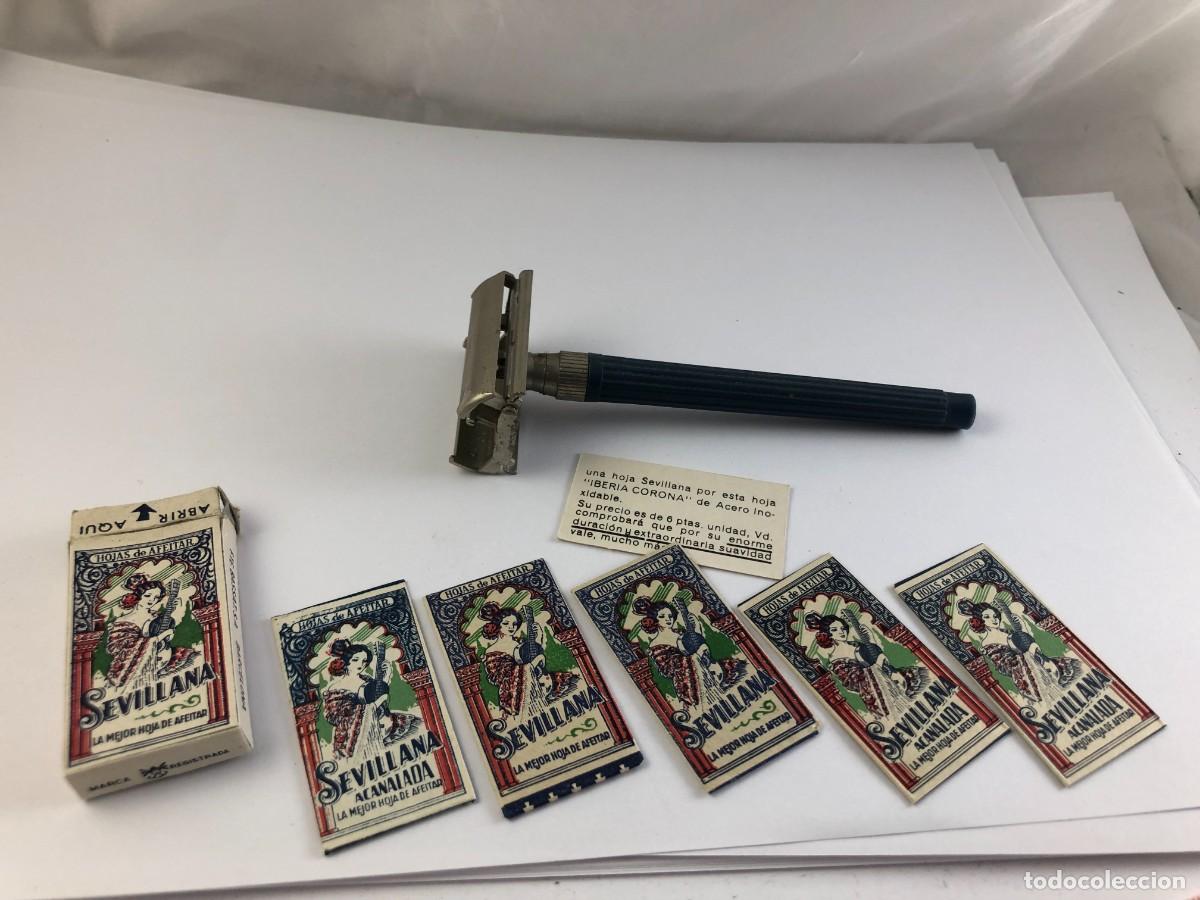 Antig&uuml;edades: CUCHILLA DE AFEITAR GILLETTE H 1 ENGLAND - Foto 1