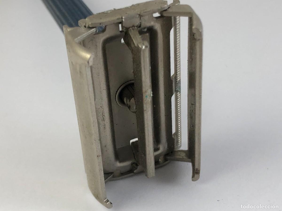 Antig&uuml;edades: CUCHILLA DE AFEITAR GILLETTE H 1 ENGLAND - Foto 2