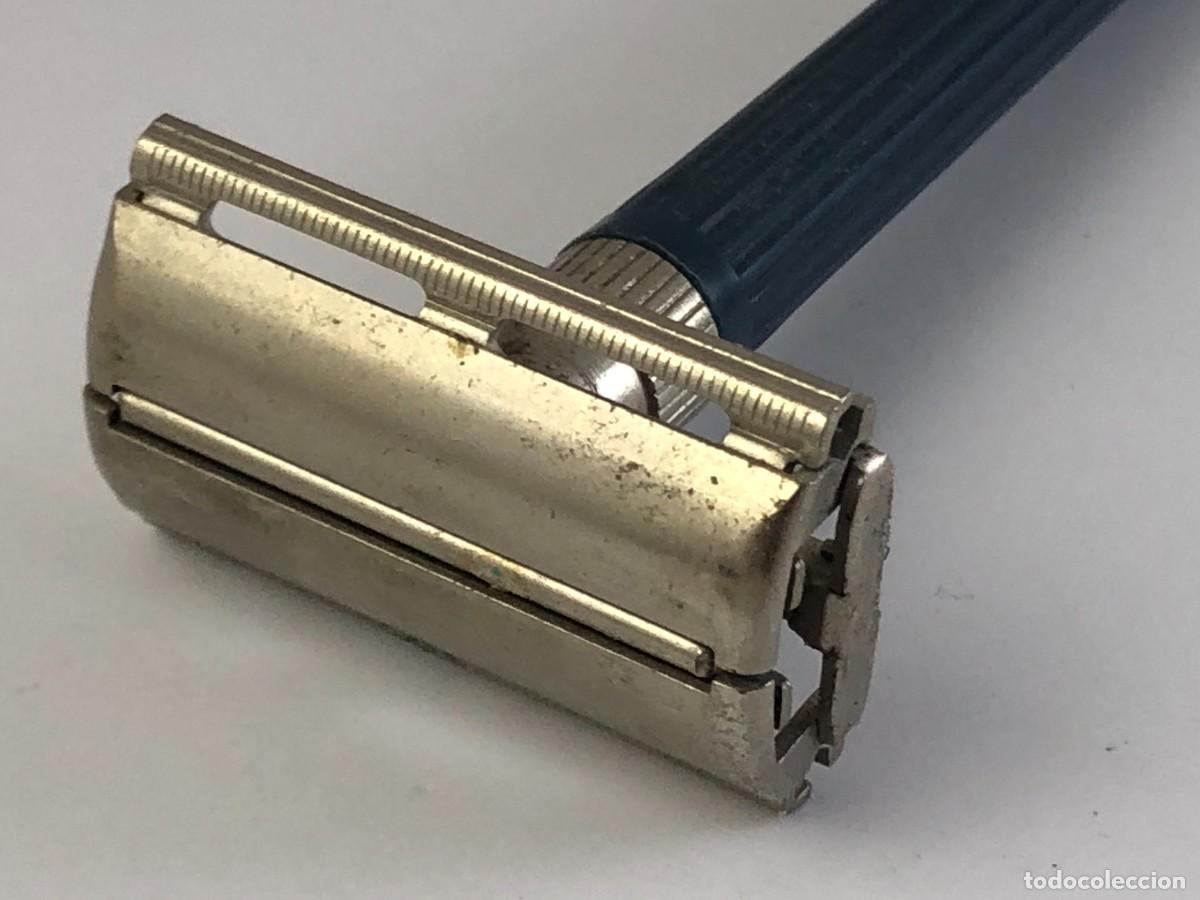 Antig&uuml;edades: CUCHILLA DE AFEITAR GILLETTE H 1 ENGLAND - Foto 3