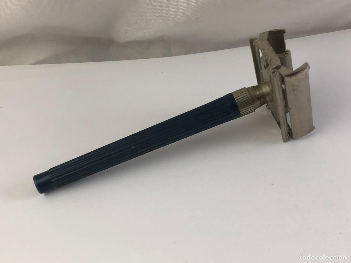 Antig&uuml;edades: CUCHILLA DE AFEITAR GILLETTE H 1 ENGLAND - Foto 8