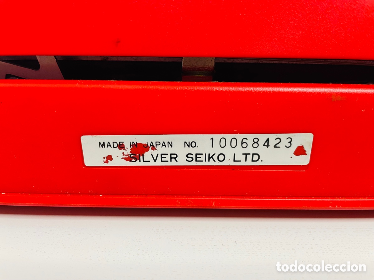 Antig&uuml;edades: Silver Reed SR 10 Japan Seiko - Foto 15