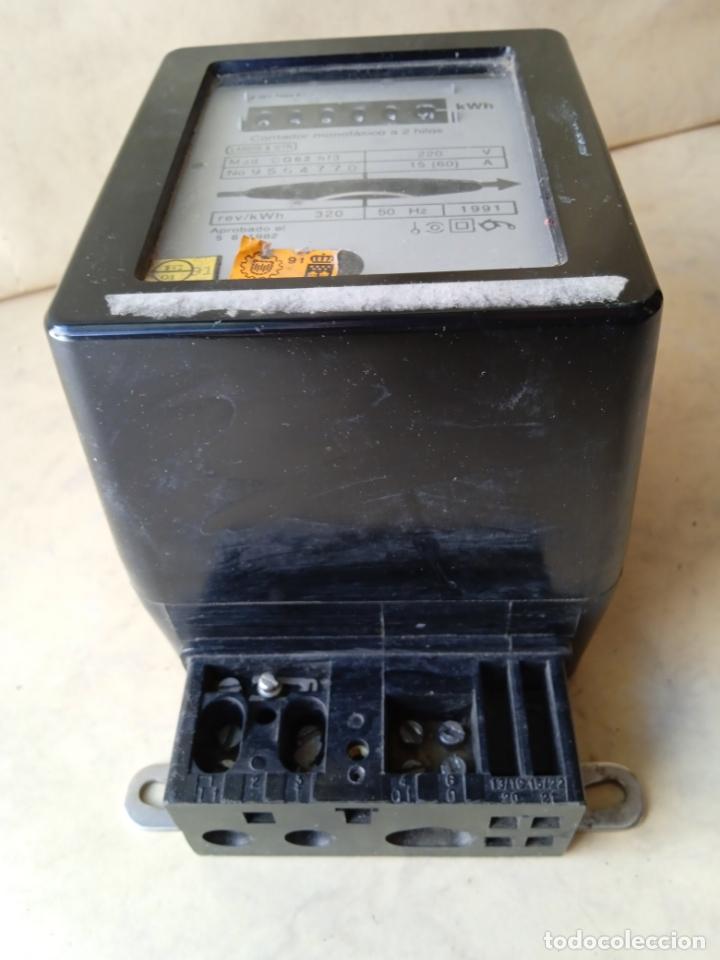 antiguo contador eléctrico de luz - aeg - Compra venta en todocoleccion
