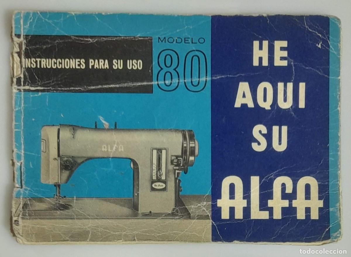 prensatelas de la máquina de coser alfa 60, con - Compra venta en  todocoleccion