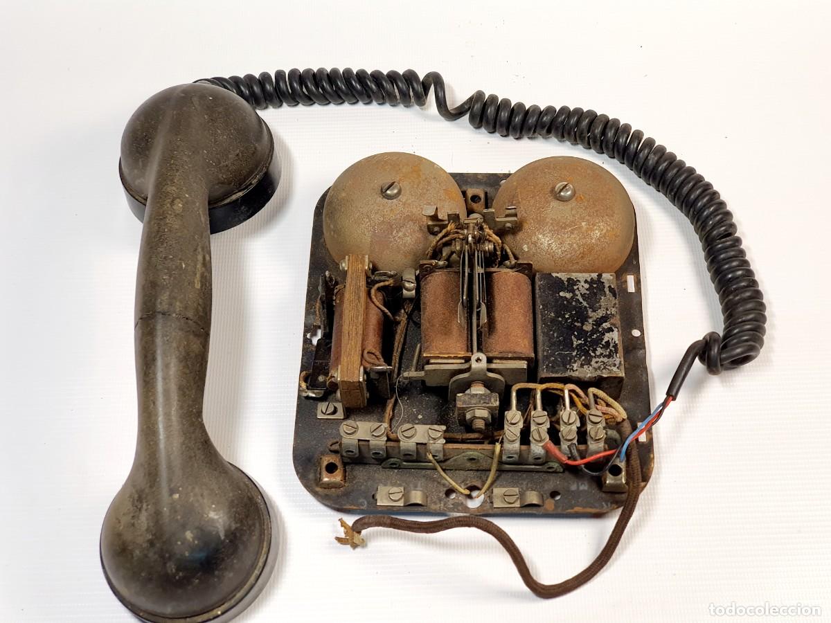 Tel&eacute;fonos: ANTIGUO TELEFONO PARA PIEZAS - Foto 1