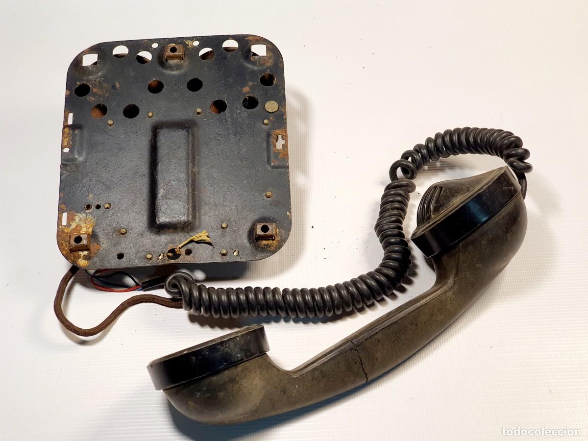Tel&eacute;fonos: ANTIGUO TELEFONO PARA PIEZAS - Foto 5