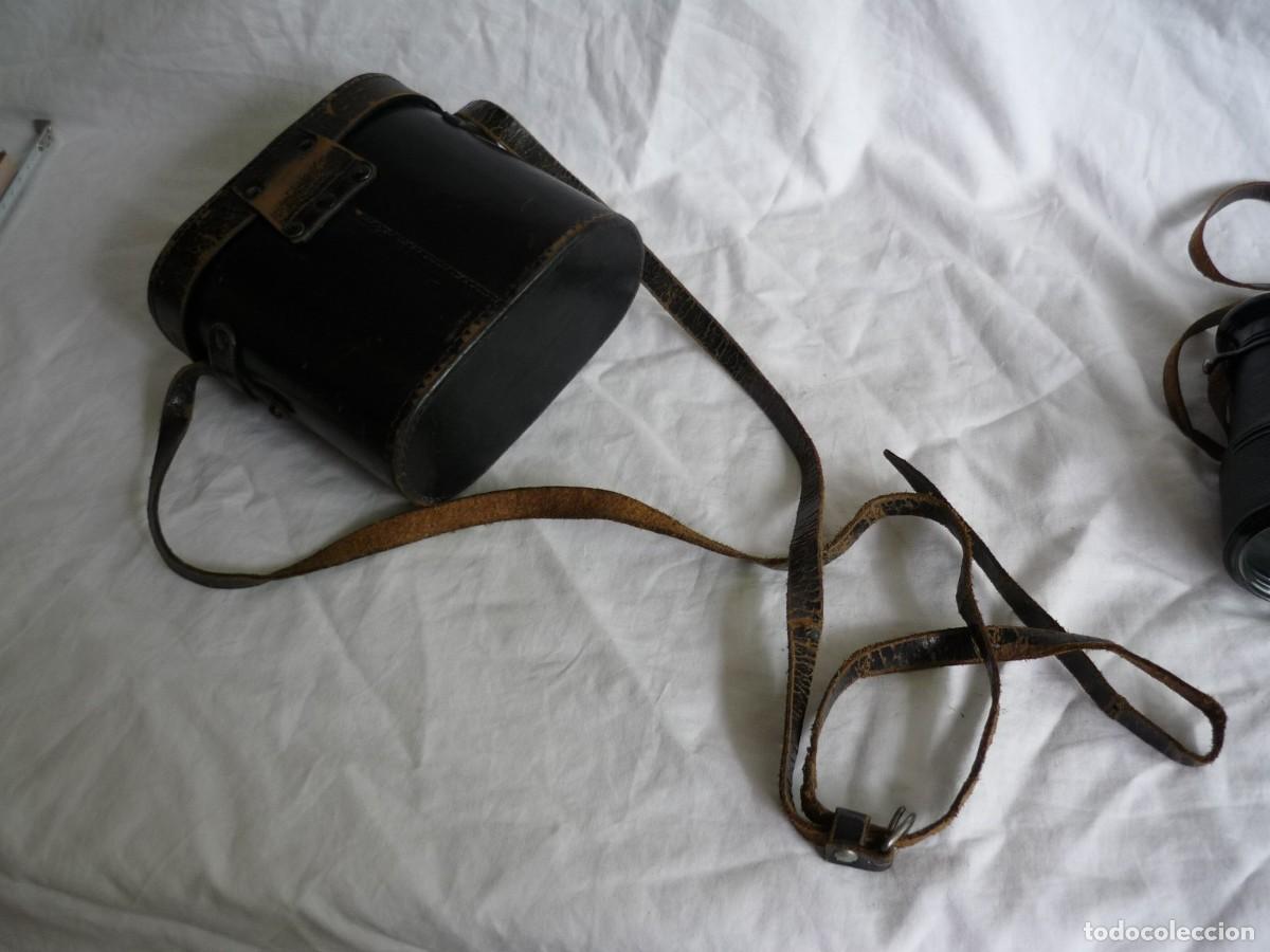 Antig&uuml;edades: Prism&aacute;ticos con br&uacute;jula, funda original, br&uacute;jula funcionando - Foto 13