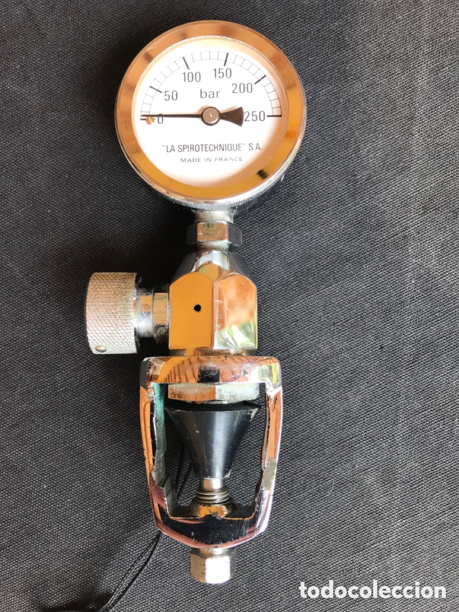 Antig&uuml;edades: Man&oacute;metro antiguo Spirotecnhique. - Foto 6