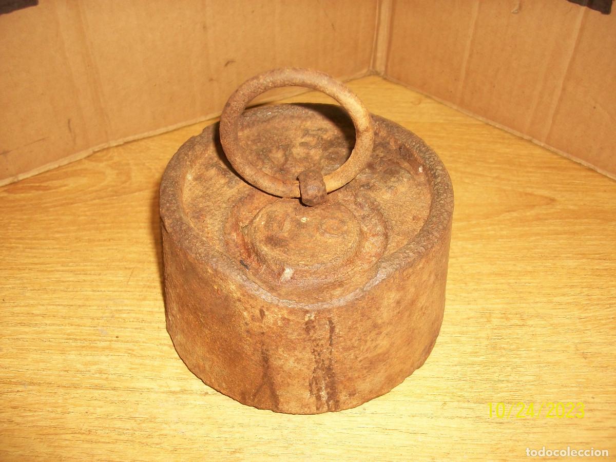 Antig&uuml;edades: PESA DE 5 KILOS - Foto 3