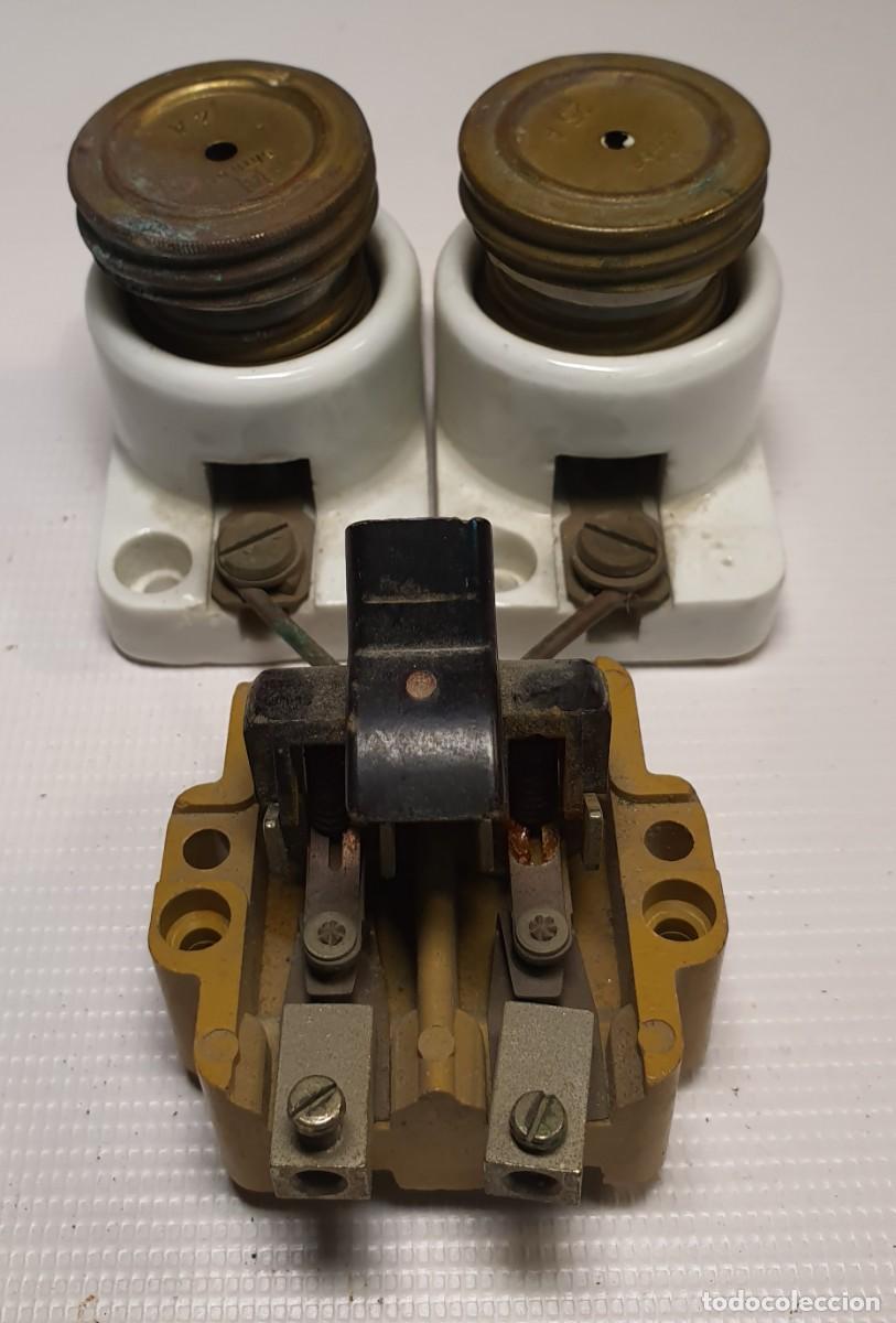 Antig&uuml;edades: FUSIBLES E INTERRUPTOR - Foto 1