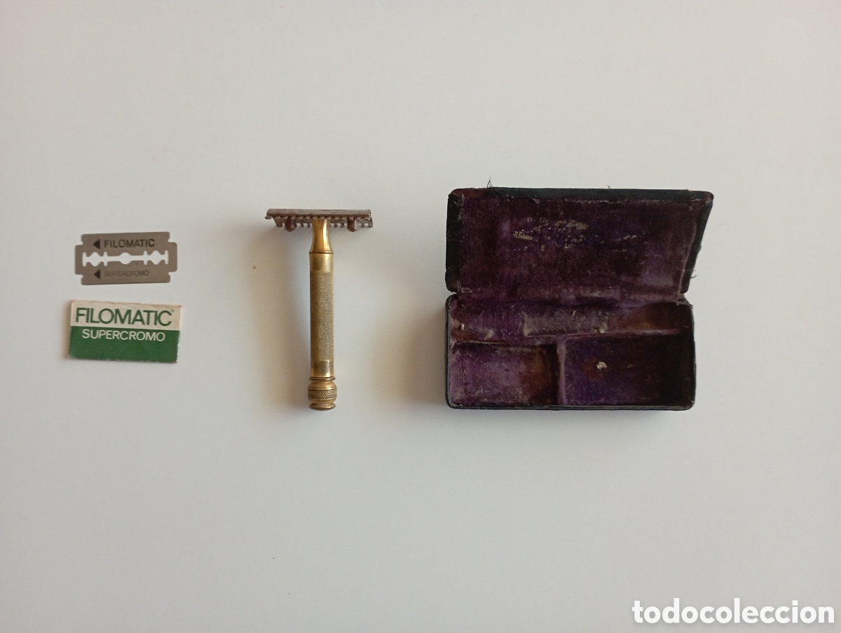 Antig&uuml;edades: Antiguo estuche de afeitar Gilette - Foto 2