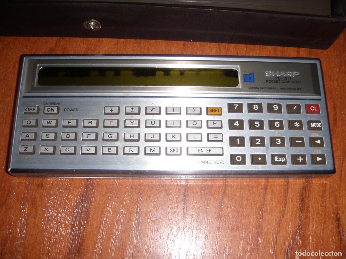 Antig&uuml;edades: CALCULADORA CON IMPRESORA SHARP PC-1211 PC1211 LEER - Foto 7