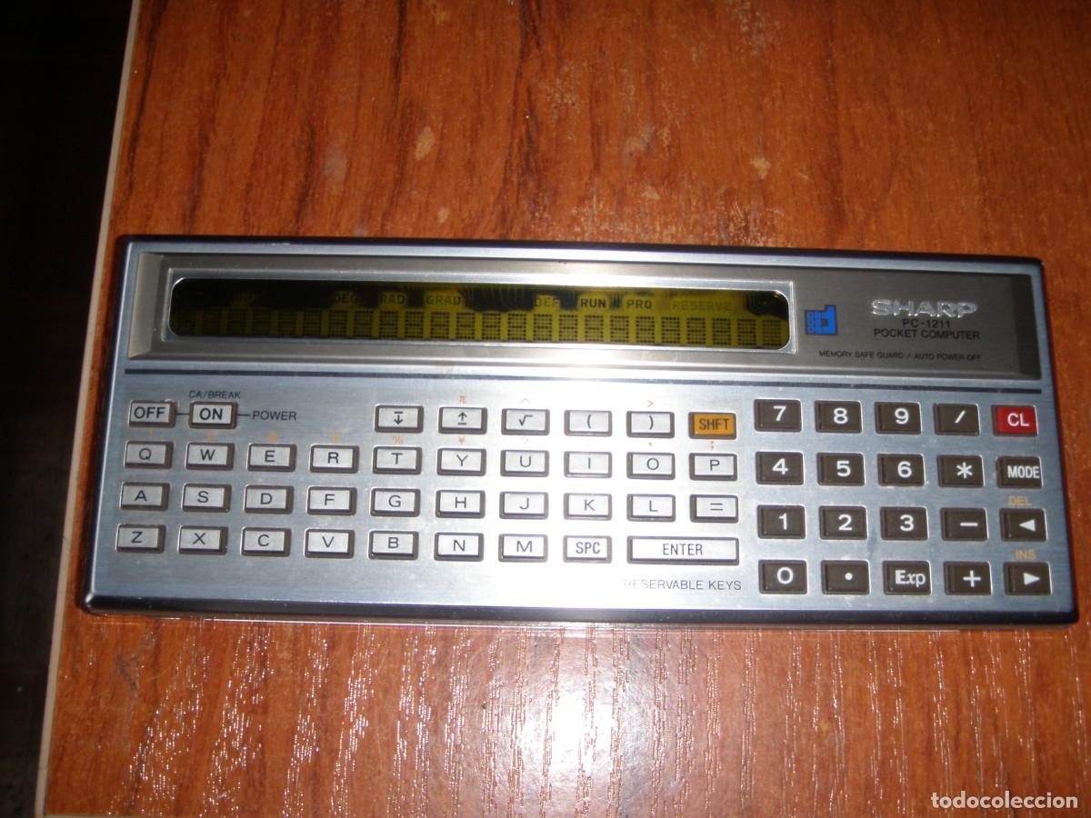 Antig&uuml;edades: CALCULADORA CON IMPRESORA SHARP PC-1211 PC1211 LEER - Foto 9