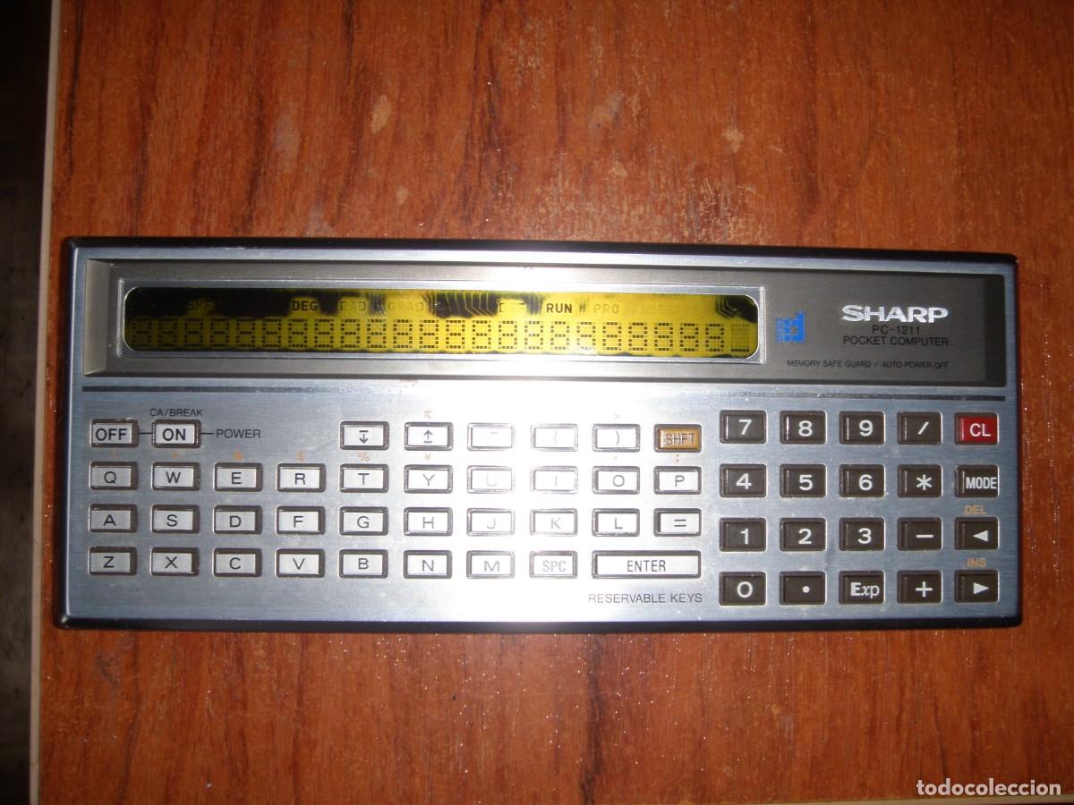Antig&uuml;edades: CALCULADORA CON IMPRESORA SHARP PC-1211 PC1211 LEER - Foto 10
