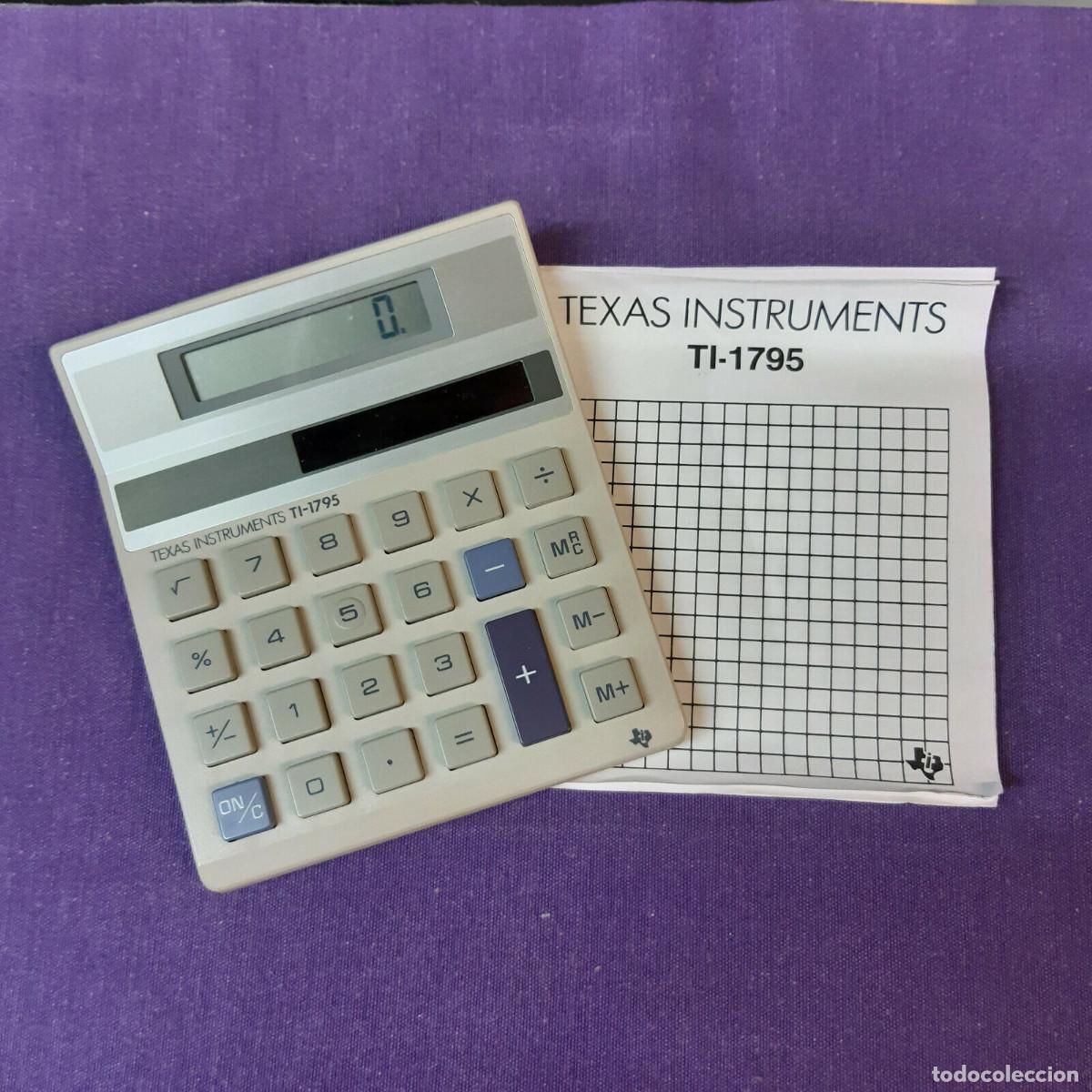 Antig&uuml;edades: Calculadora TEXAS INSTRUMENTS TI-1795 - Foto 2