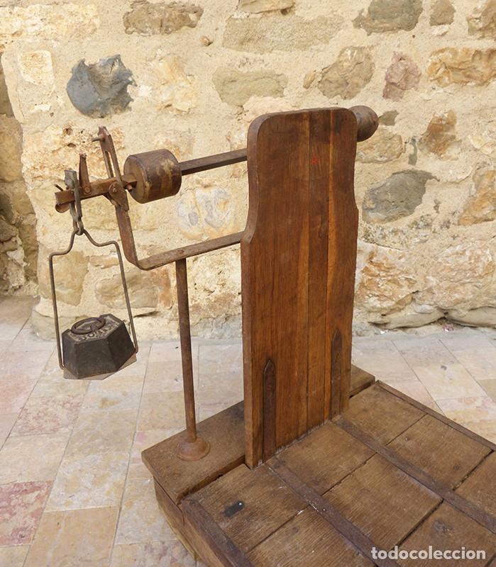 Antig&uuml;edades: B&aacute;scula industrial antigua Baru&eacute; - Foto 3
