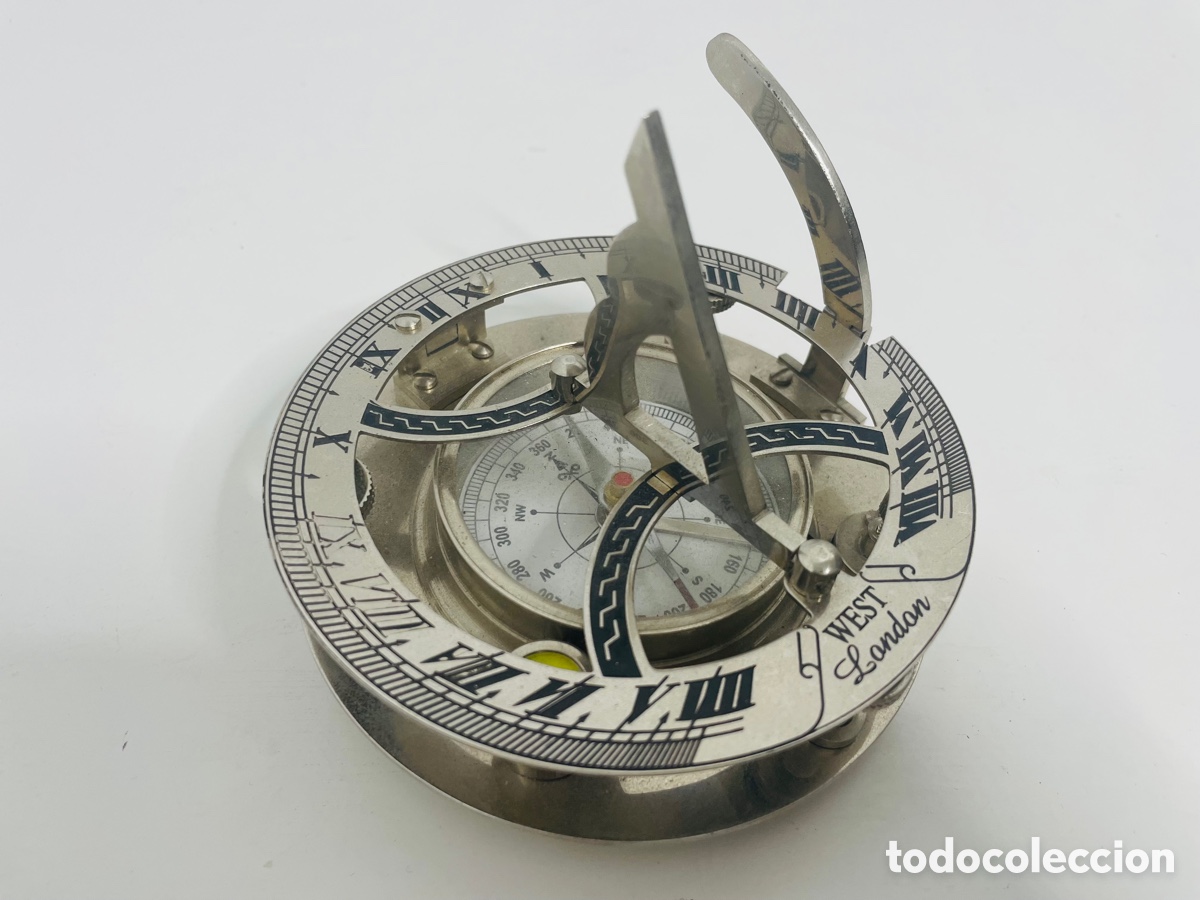 Antig&uuml;edades: West London Brujula reloj - Foto 3