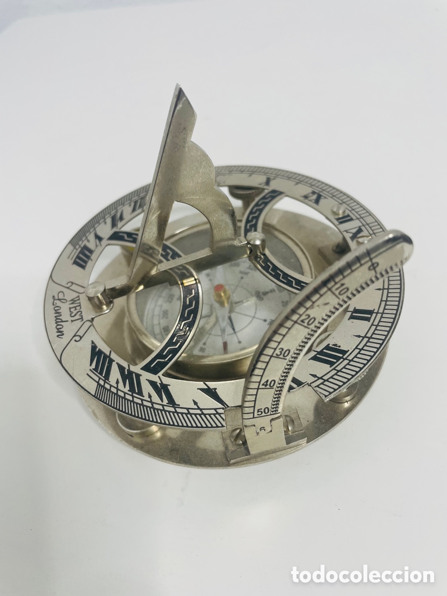 Antig&uuml;edades: West London Brujula reloj - Foto 5