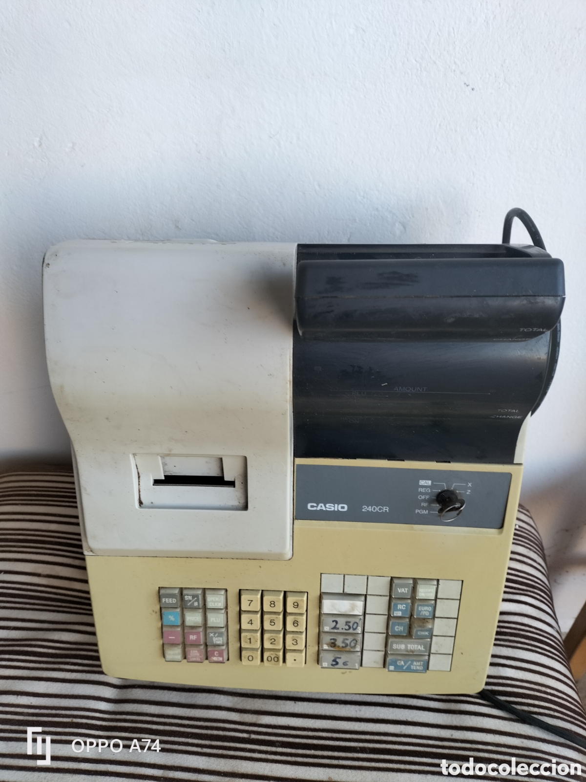 Antig&uuml;edades: M&aacute;quina registradora. - Foto 7