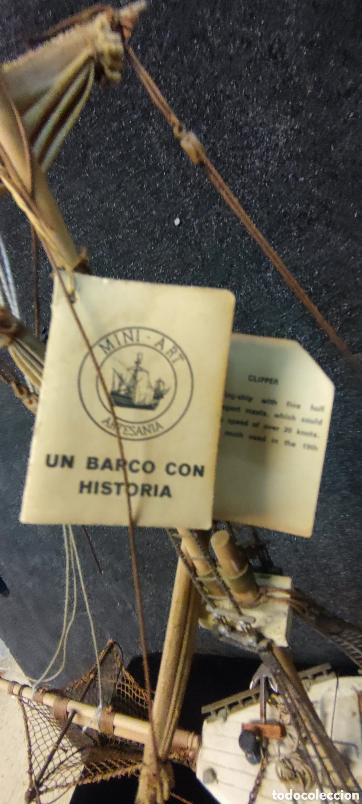 Antig&uuml;edades: Maqueta Velero Cliper - Foto 12