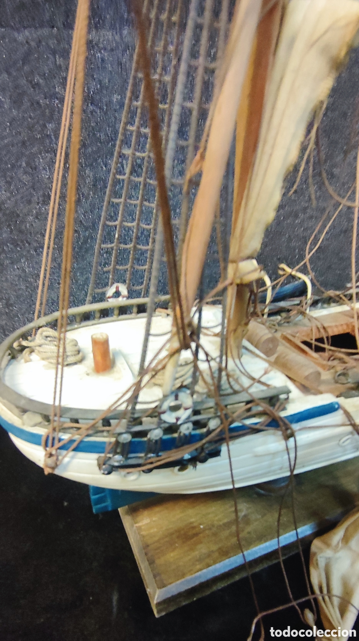 Antig&uuml;edades: Maqueta Velero Cliper - Foto 15