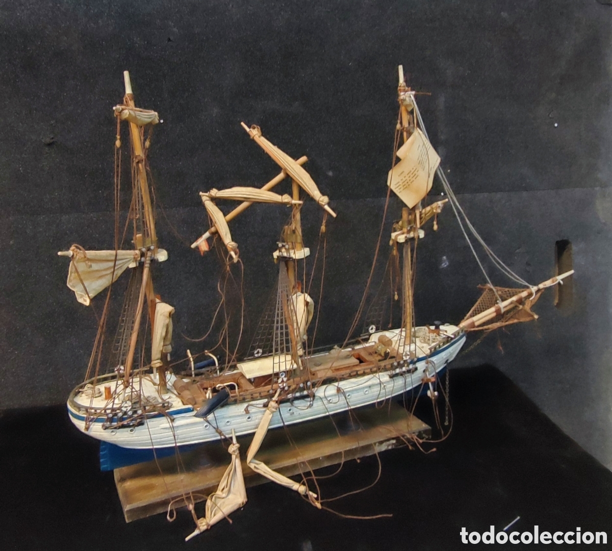 Antig&uuml;edades: Maqueta Velero Cliper - Foto 17