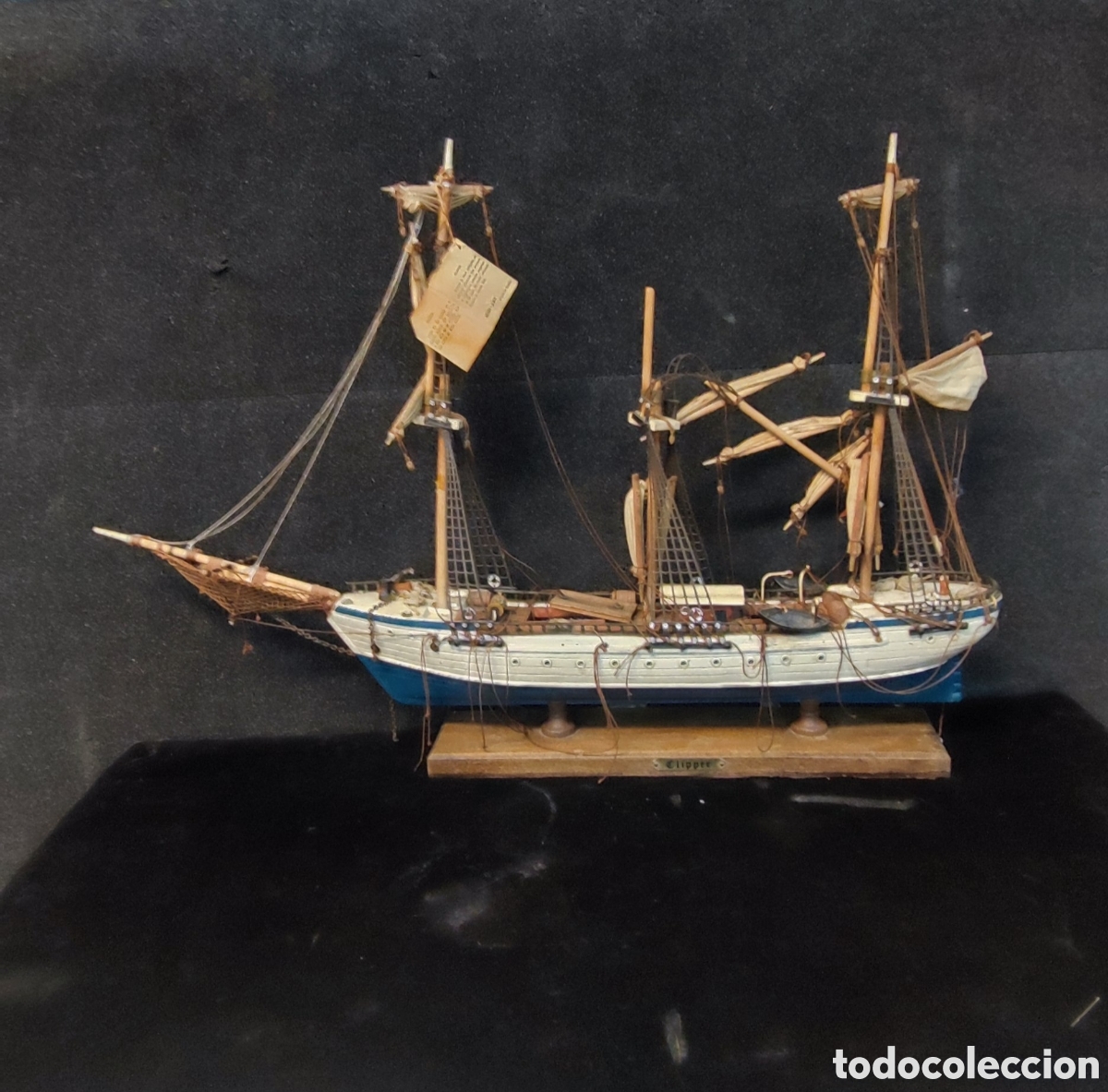 Antig&uuml;edades: Maqueta Velero Cliper - Foto 1