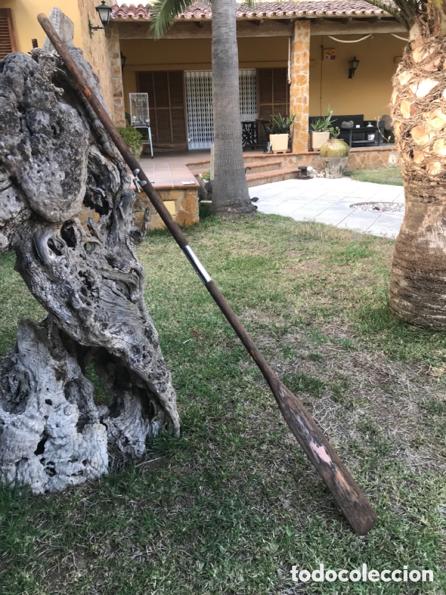 Antig&uuml;edades: Remo antiguo de madera - Foto 2