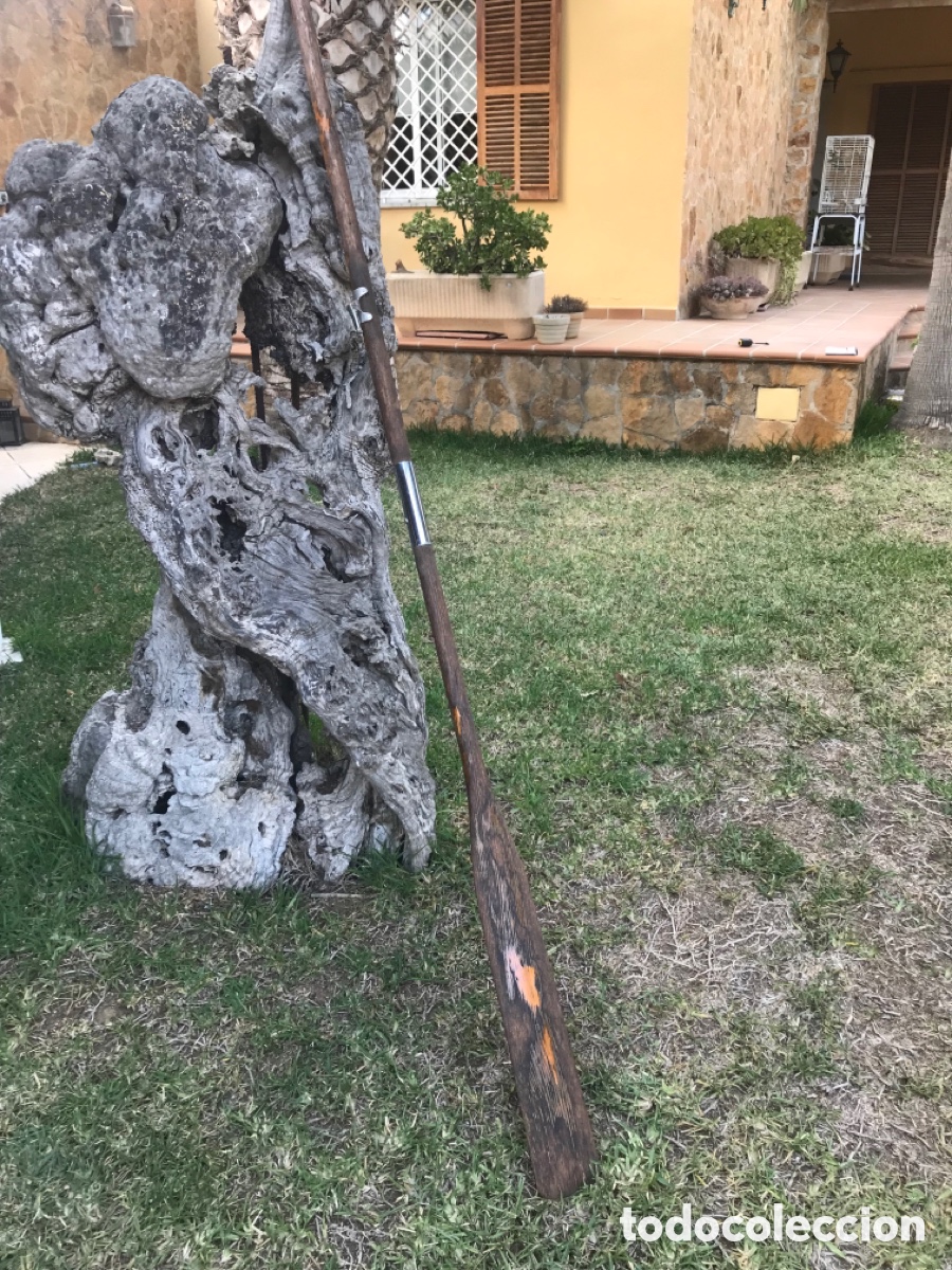 Antig&uuml;edades: Remo antiguo de madera - Foto 9