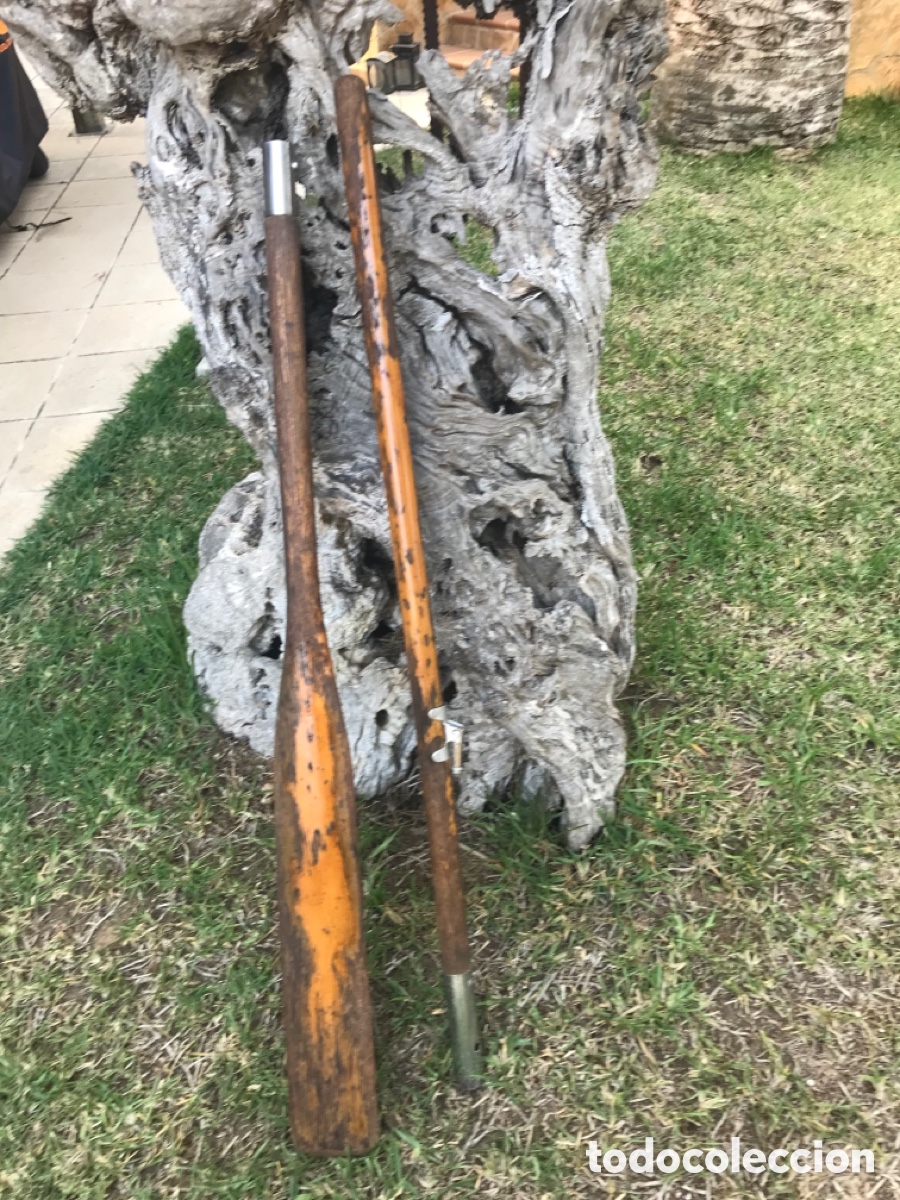 Antig&uuml;edades: Remo antiguo de madera - Foto 15
