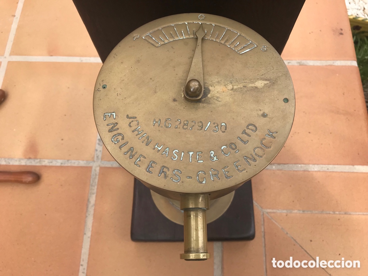 Antig&uuml;edades: Tim&oacute;n Brown Bros & Co con soporte. - Foto 10