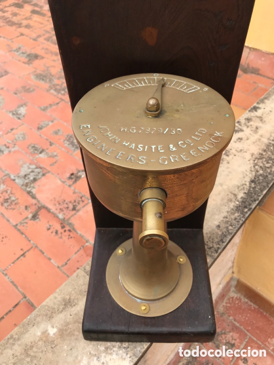 Antig&uuml;edades: Tim&oacute;n Brown Bros & Co con soporte. - Foto 24