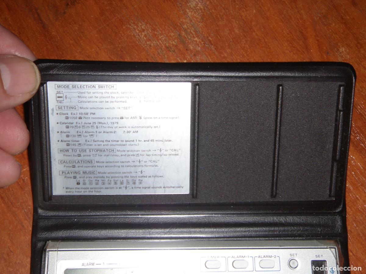 Antig&uuml;edades: CALCULADORA MUSICAL Y RELOJ CASIO ML-81 ML81 FUNCIONANDO BIEN - Foto 3
