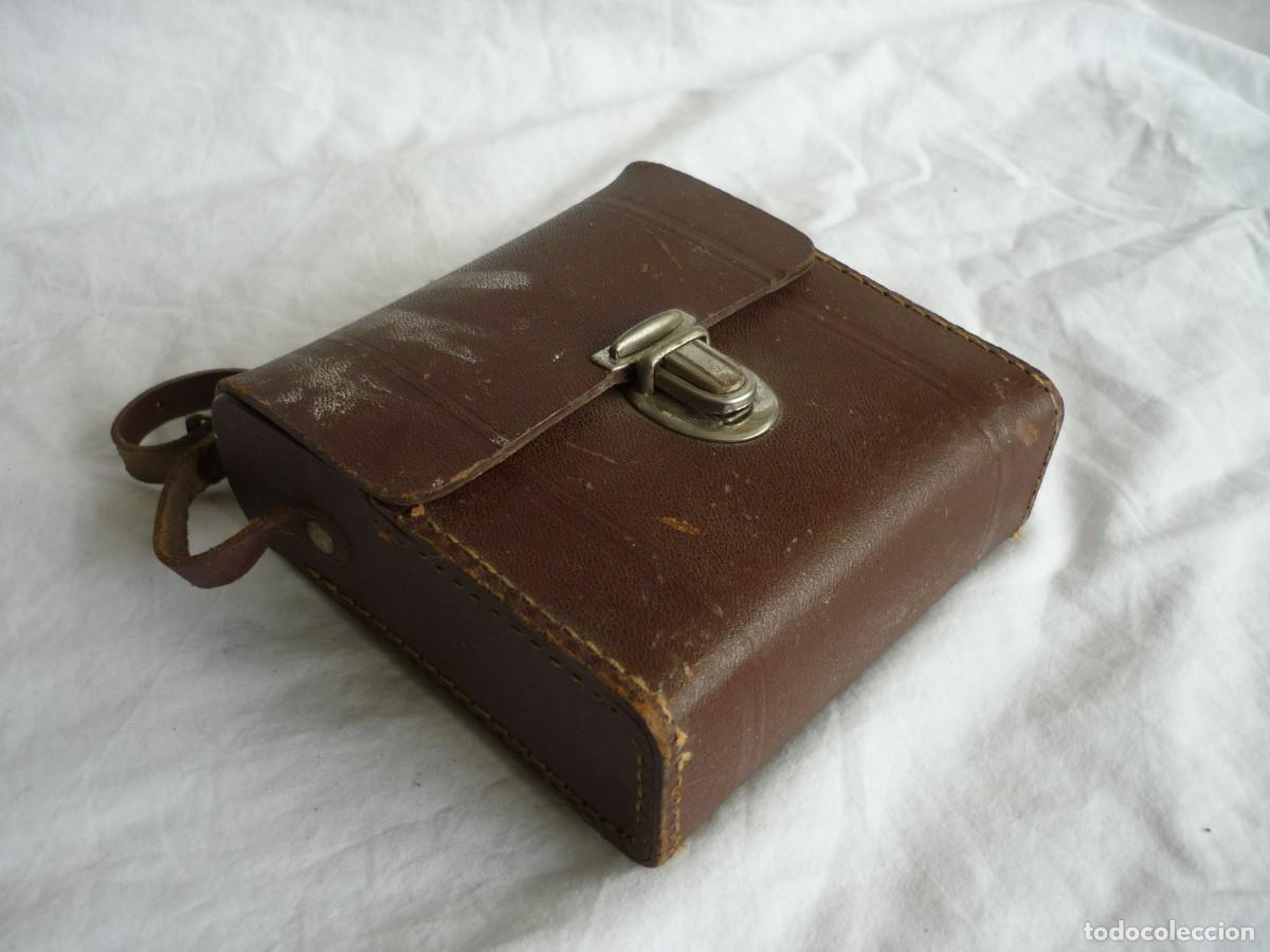 Antig&uuml;edades: Volt&iacute;metro de baquelita y funda de cuero - Foto 15