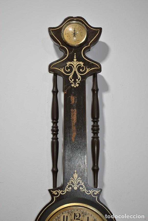 Antig&uuml;edades: RELOJ TERM&Oacute;METRO BAR&Oacute;METRO - Foto 3