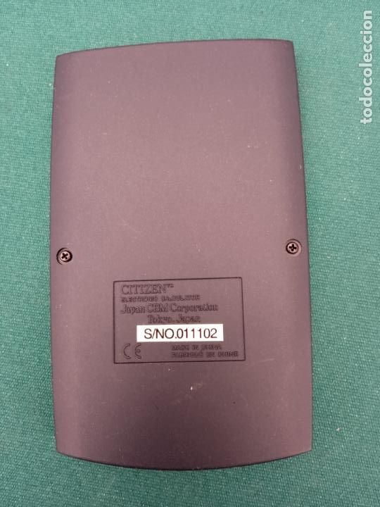 Antig&uuml;edades: CALCULADORA/CONVERSOR - CITIZEN DE-200 - Foto 2