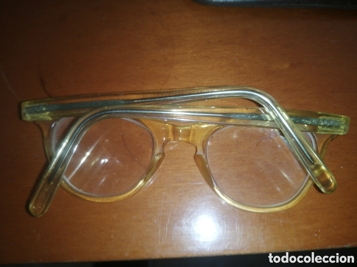 Antig&uuml;edades: GAFAS NI&Ntilde;O VINTAGE, CON FUNDA. - Foto 3
