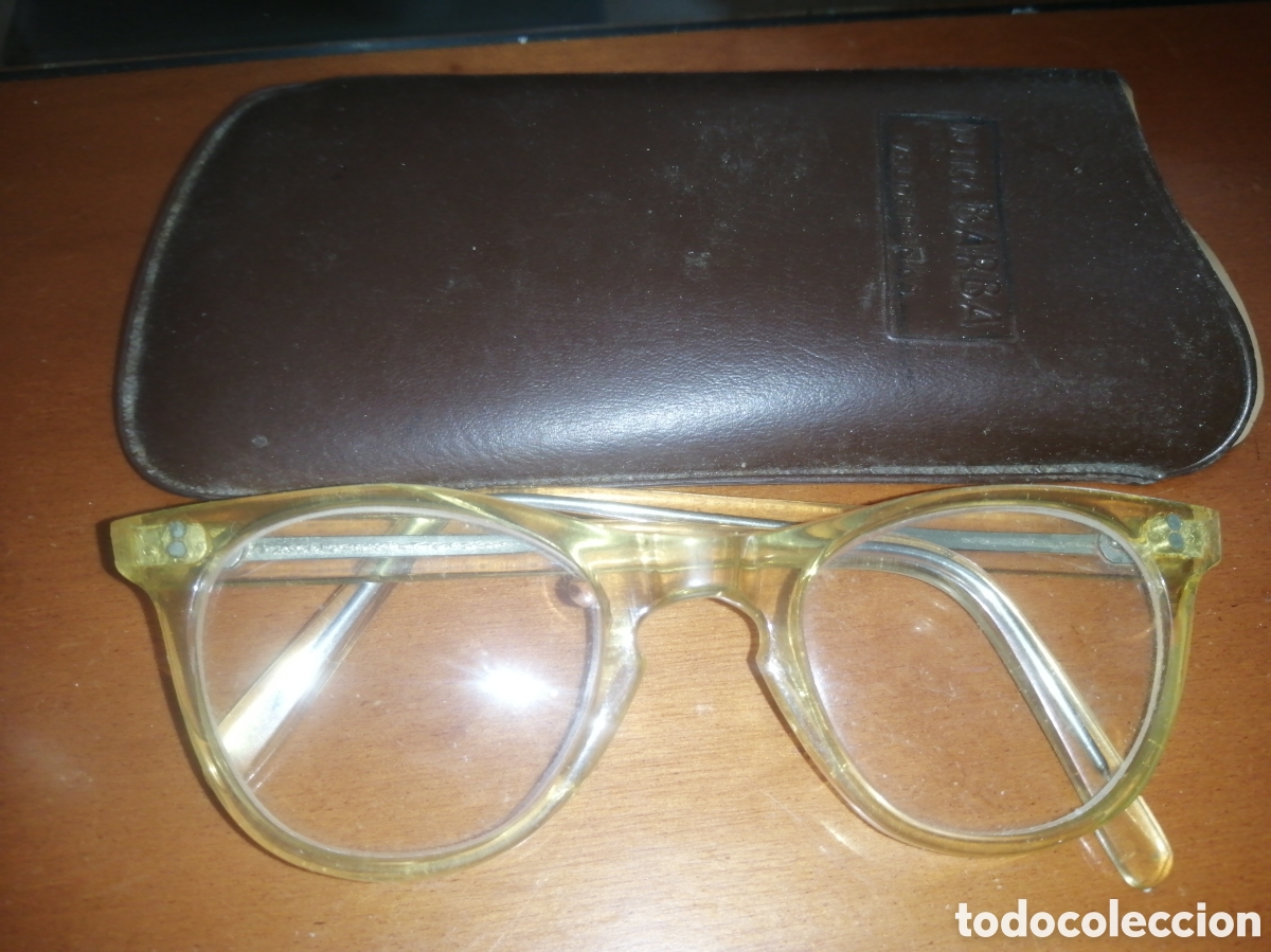 Antig&uuml;edades: GAFAS NI&Ntilde;O VINTAGE, CON FUNDA. - Foto 1