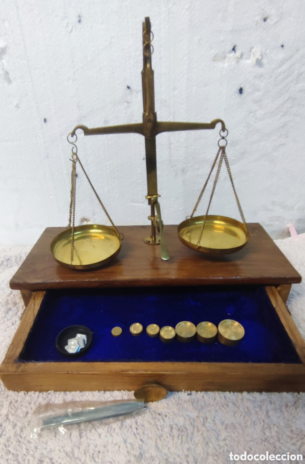 Antig&uuml;edades: Balanza de joyero - Foto 9