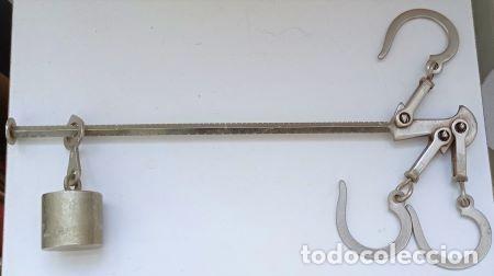 Antig&uuml;edades: BASCULA O BALANZA DE PESO, ROMANA. BASCULA-04 - Foto 1