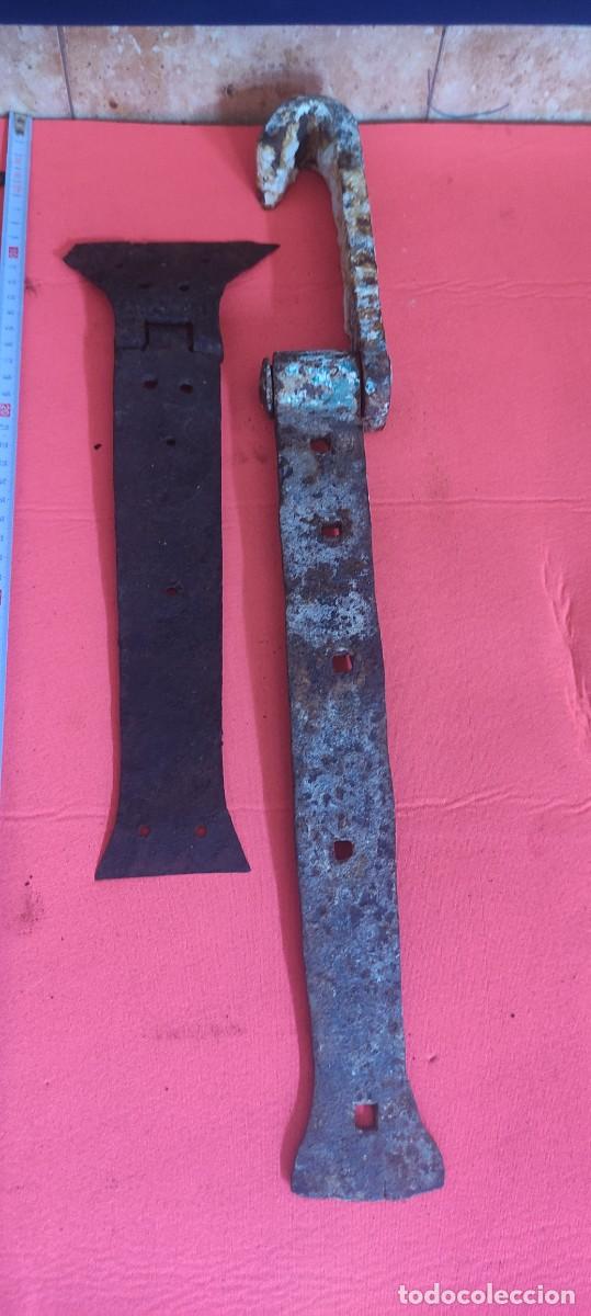 Antig&uuml;edades: LOTE DE BISAGRAS ANTIGUAS - Foto 2