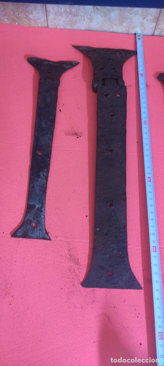 Antig&uuml;edades: LOTE DE BISAGRAS ANTIGUAS - Foto 3