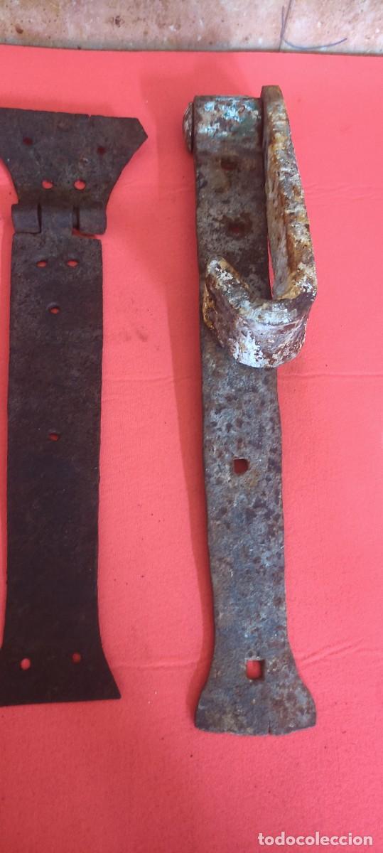 Antig&uuml;edades: LOTE DE BISAGRAS ANTIGUAS - Foto 4